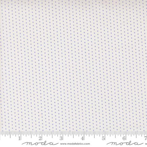 Gathered Bonbons - Quilting Cotton Fabric - Snowgoose Dots - Lavender