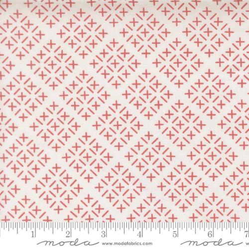 Gathered Bonbons - Quilting Cotton Fabric - Chicken Scratch Blenders X's - Blush