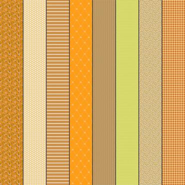 Gathered Lollies - Quilting Cotton Fabric - Seven Blenders - Trentham