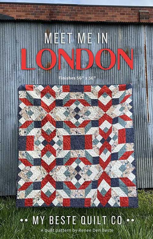 Quilt Pattern - Meet Me in London - Patchwork Quilt