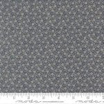 Bluebirds Nest - Quilting Cotton Fabric - Flowering Vine - Mid Blue