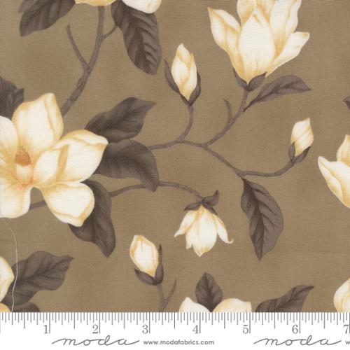 Collections Magnolia - Quilting Cotton Fabric - Magnolia Florals - Smoke