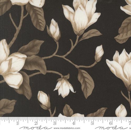 Collections Magnolia - Quilting Cotton Fabric - Magnolia Florals - Onyx