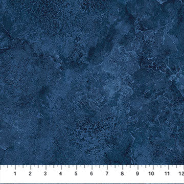 Stonehenge Flannel - Wide Back Quilting Flannel Fabric - Navy