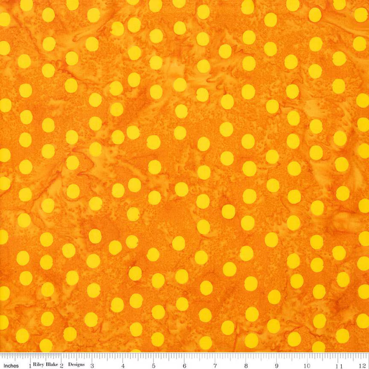 Cotton Fabric - Batiks - Neon Pop - Sunshine