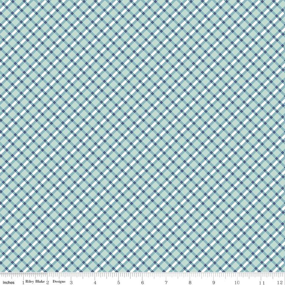 Bee Plaids – Quilting Cotton Fabric – Cobbler - Songbird