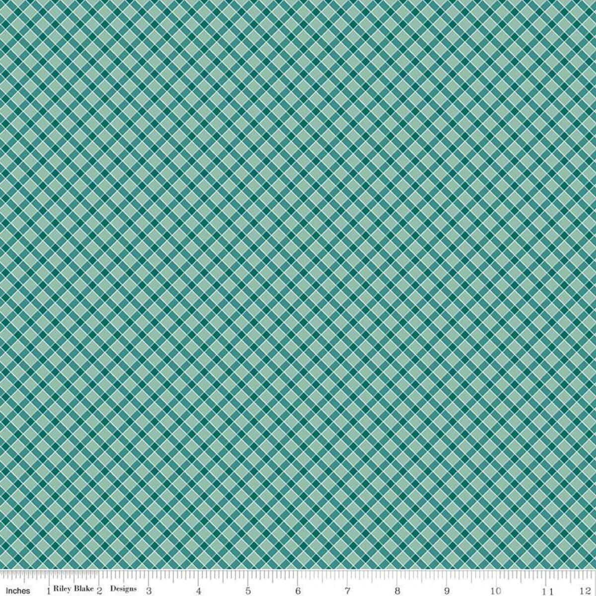 Prairie - Quilting Cotton Fabric - Patchwork Heirloom - Sea Glass