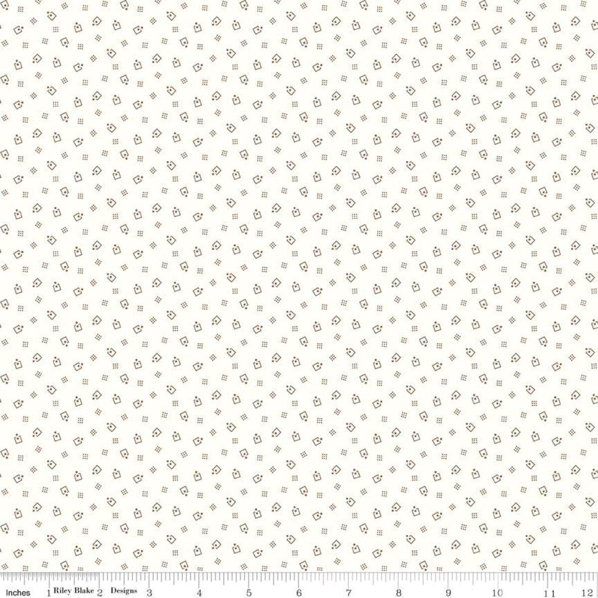 Prairie - Quilting Cotton Fabric - Mercantile - Chestnut
