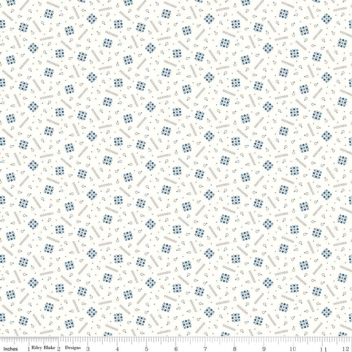 Prairie - Quilting Cotton Fabric - Creek - Denim