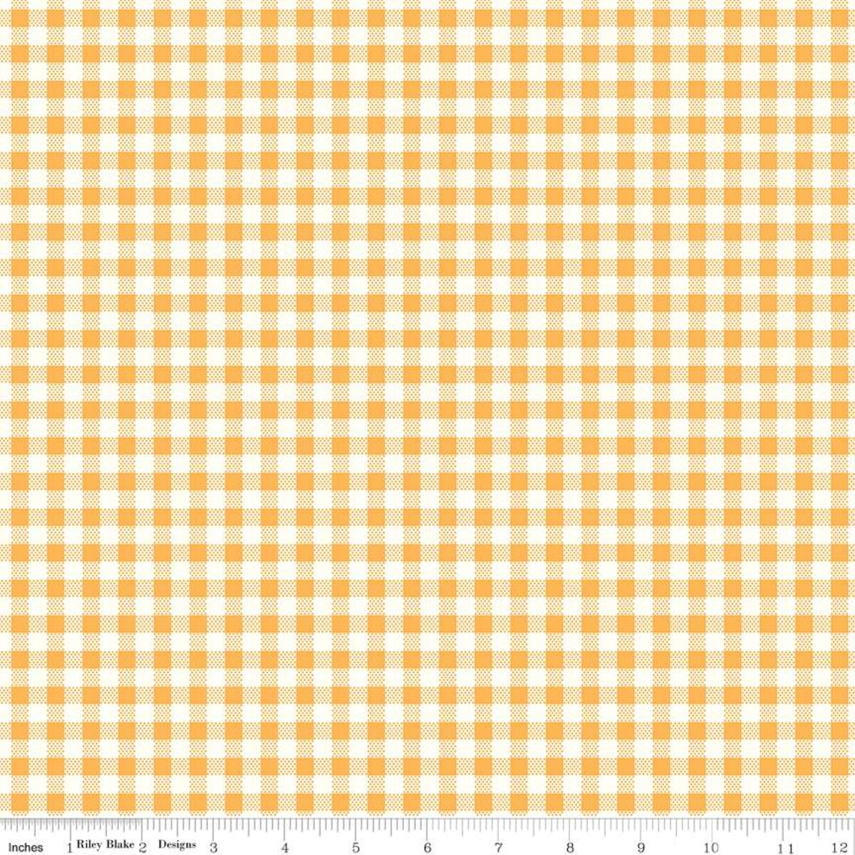 Bee Ginghams – Quilting Cotton Fabric – Natalie - Daisy