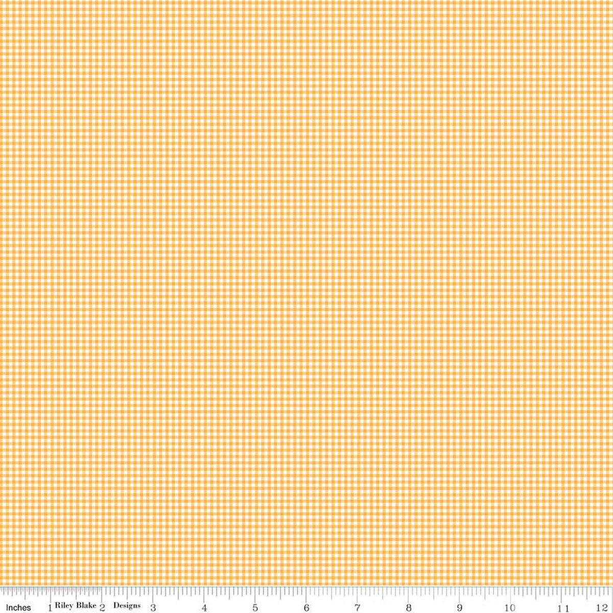 Bee Ginghams – Quilting Cotton Fabric – Melanie - Daisy