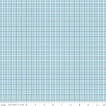 The Tale of Peter Rabbit - Quilting Cotton Fabric Gingham - Blue