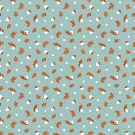 Twilight Creatures – Quilting Cotton Fabric – Songbird - Green