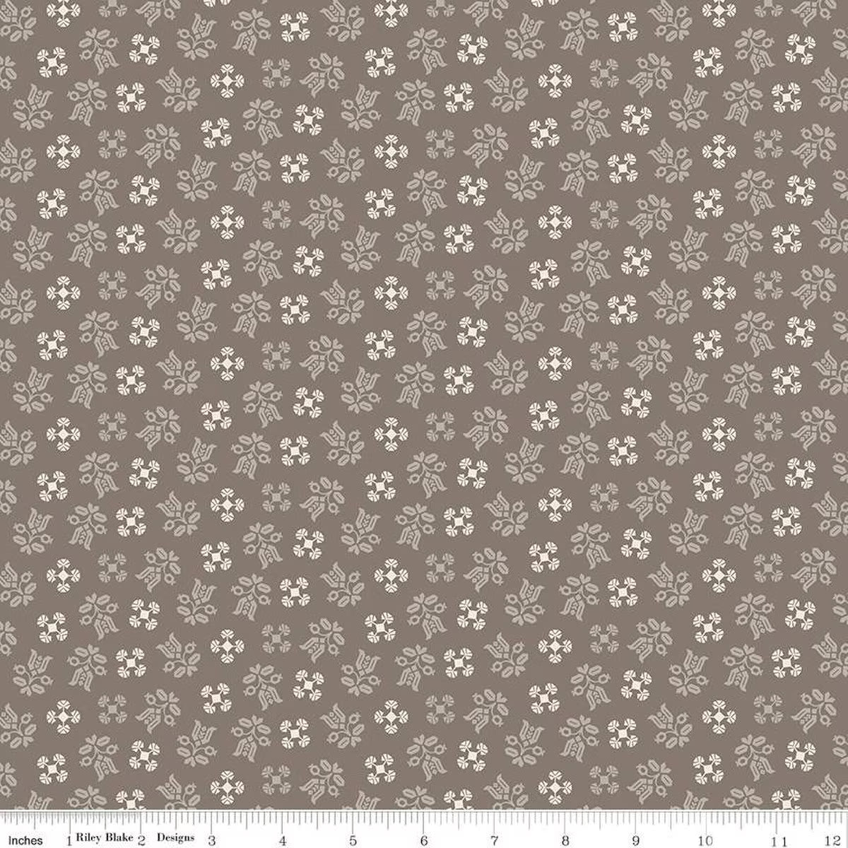 Piece and Plenty – Quilting Cotton Fabric - Gentle - Pebble