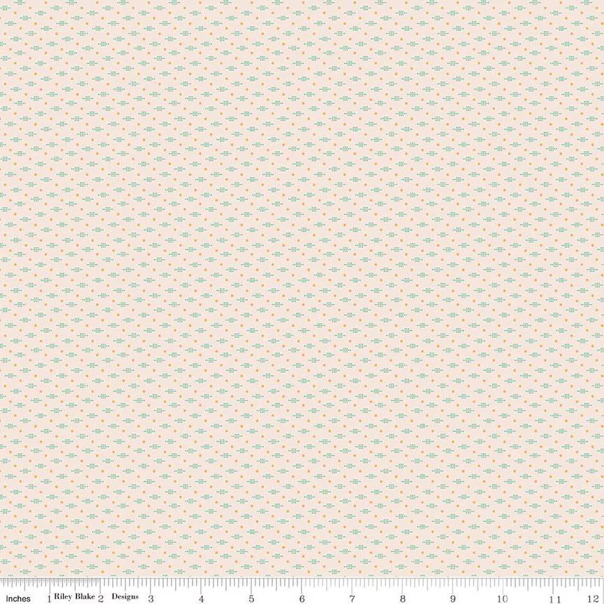 Piece and Plenty – Quilting Cotton Fabric - Seeds - Sea Glass