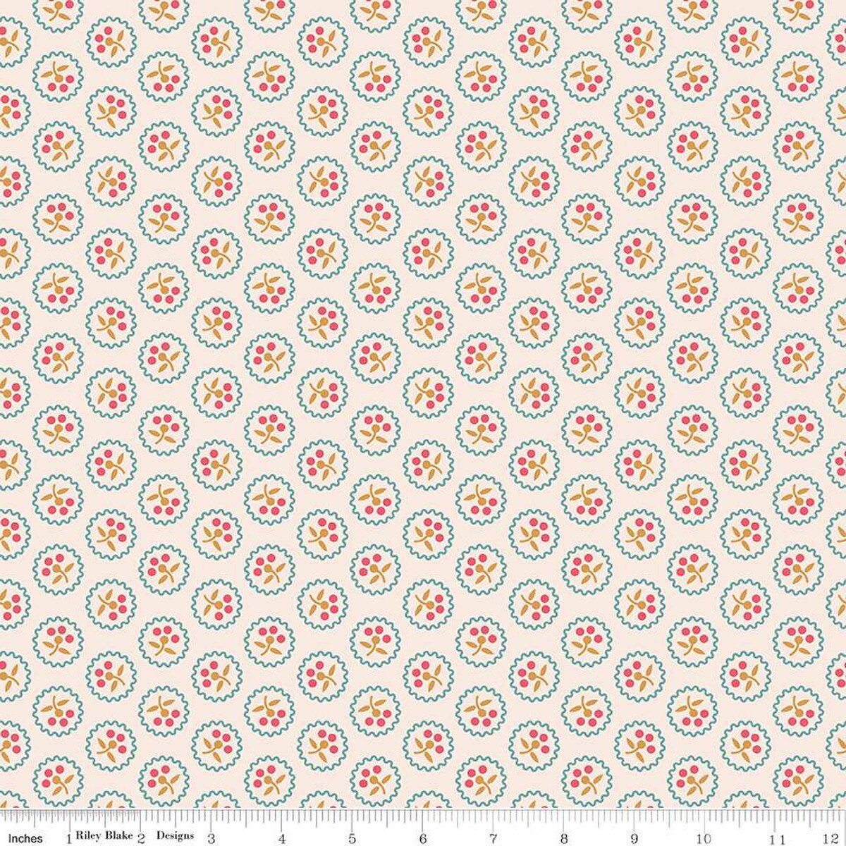 Americana – Quilting Cotton Fabric - Betsy - Cider