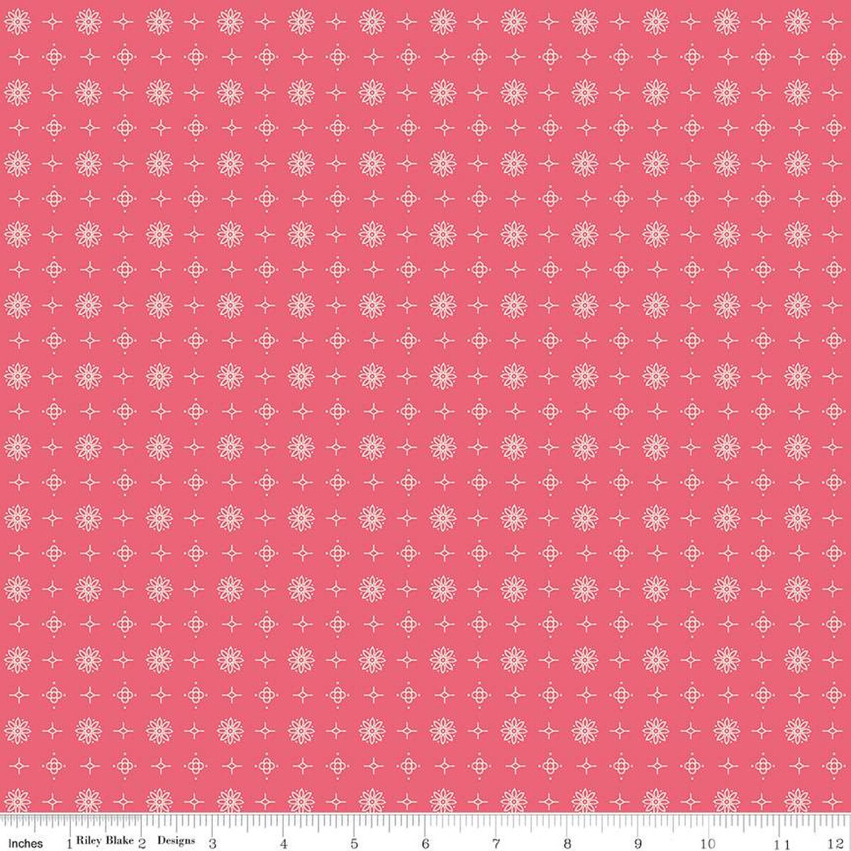Americana – Quilting Cotton Fabric - Lincoln - Tea Rose