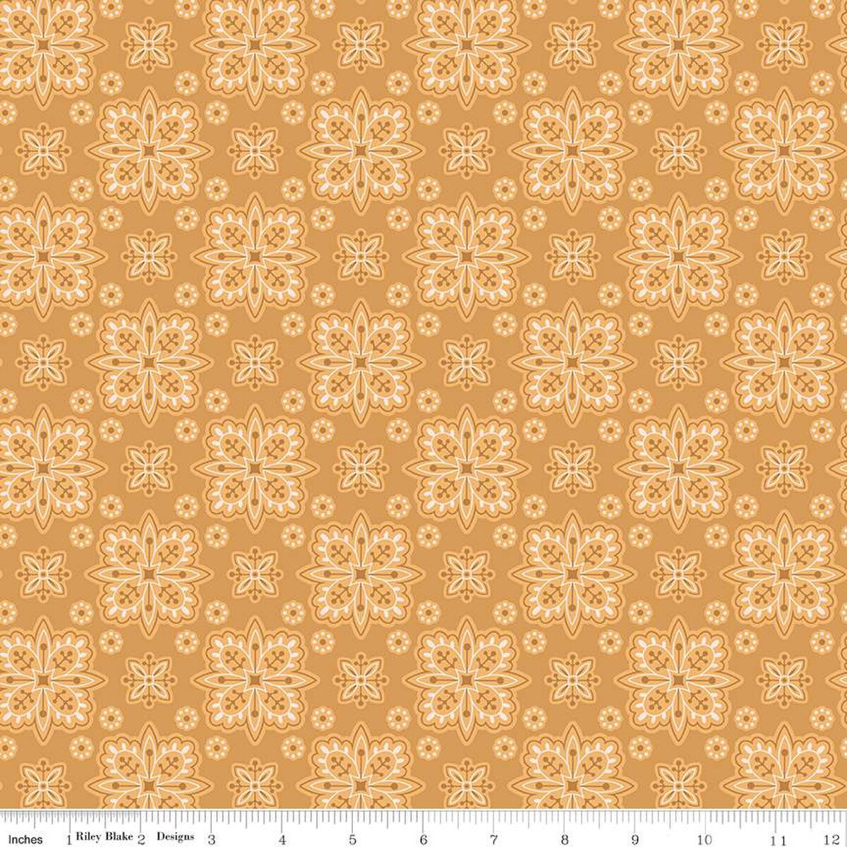 Americana – Quilting Cotton Fabric - Parade - Cider