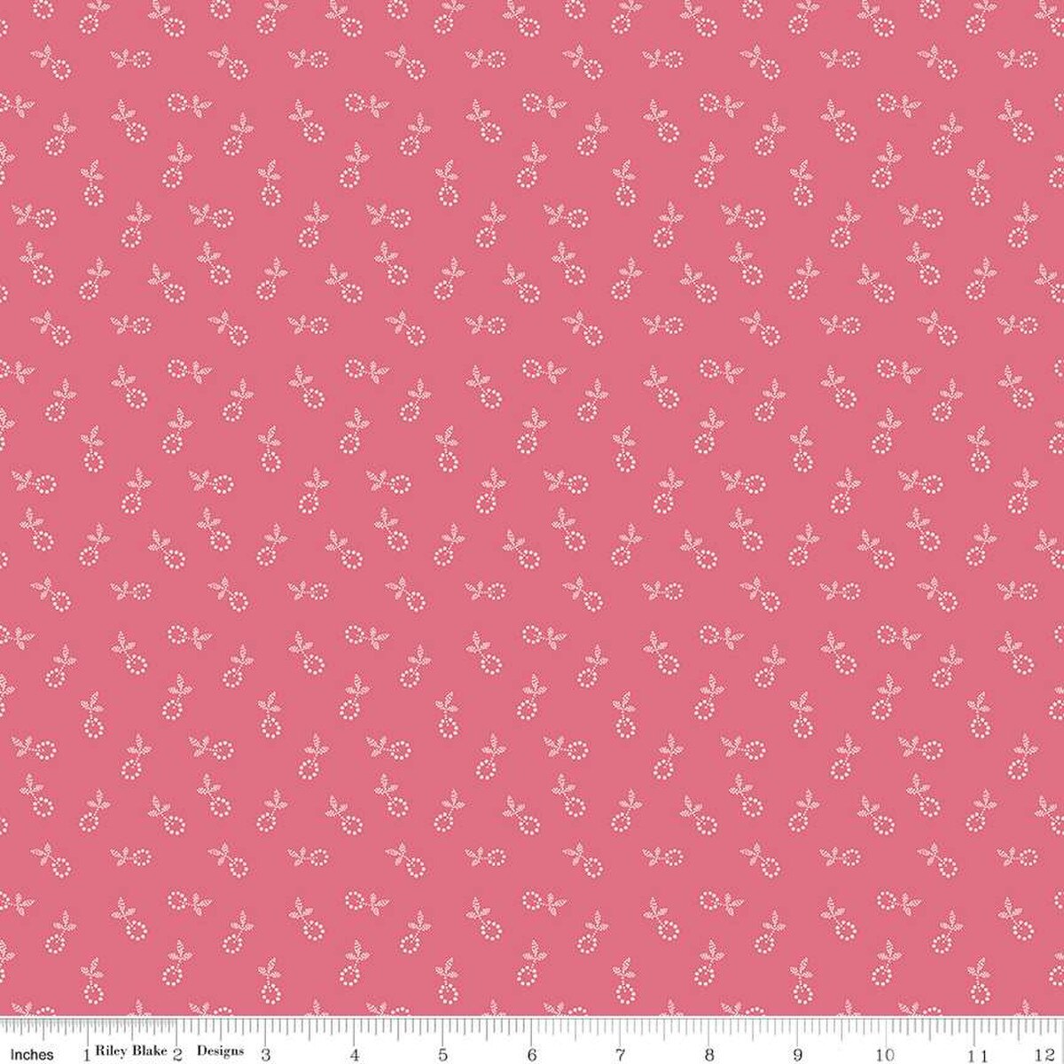 Gentler Times – Cotton Fabric – Bygone - Tea Rose