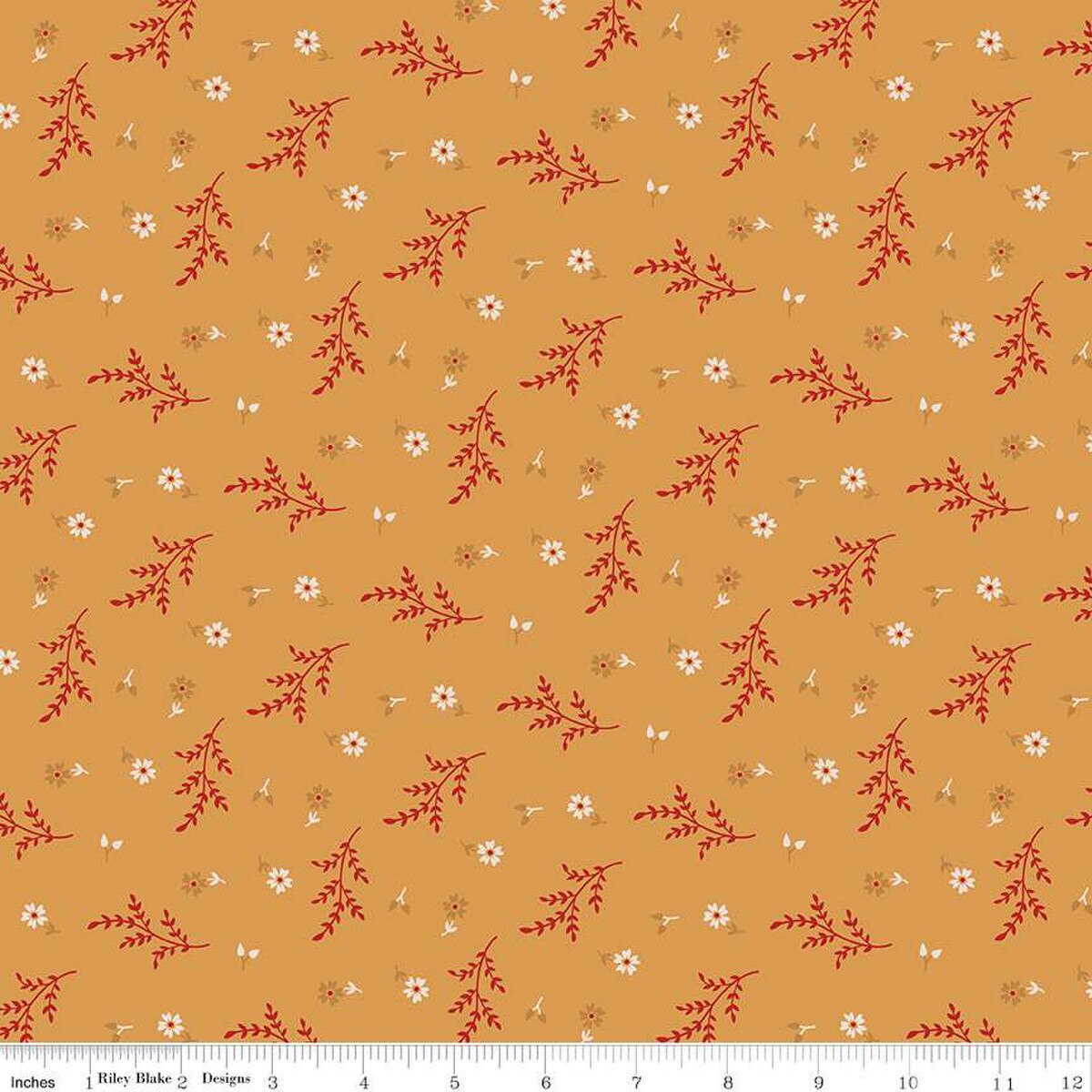 Gentler Times – Cotton Fabric – Delightful - Cider