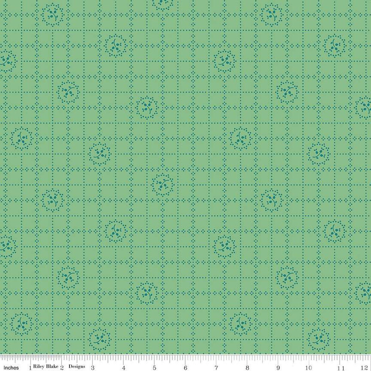 Gentler Times – Cotton Fabric – Delicate - Leaf