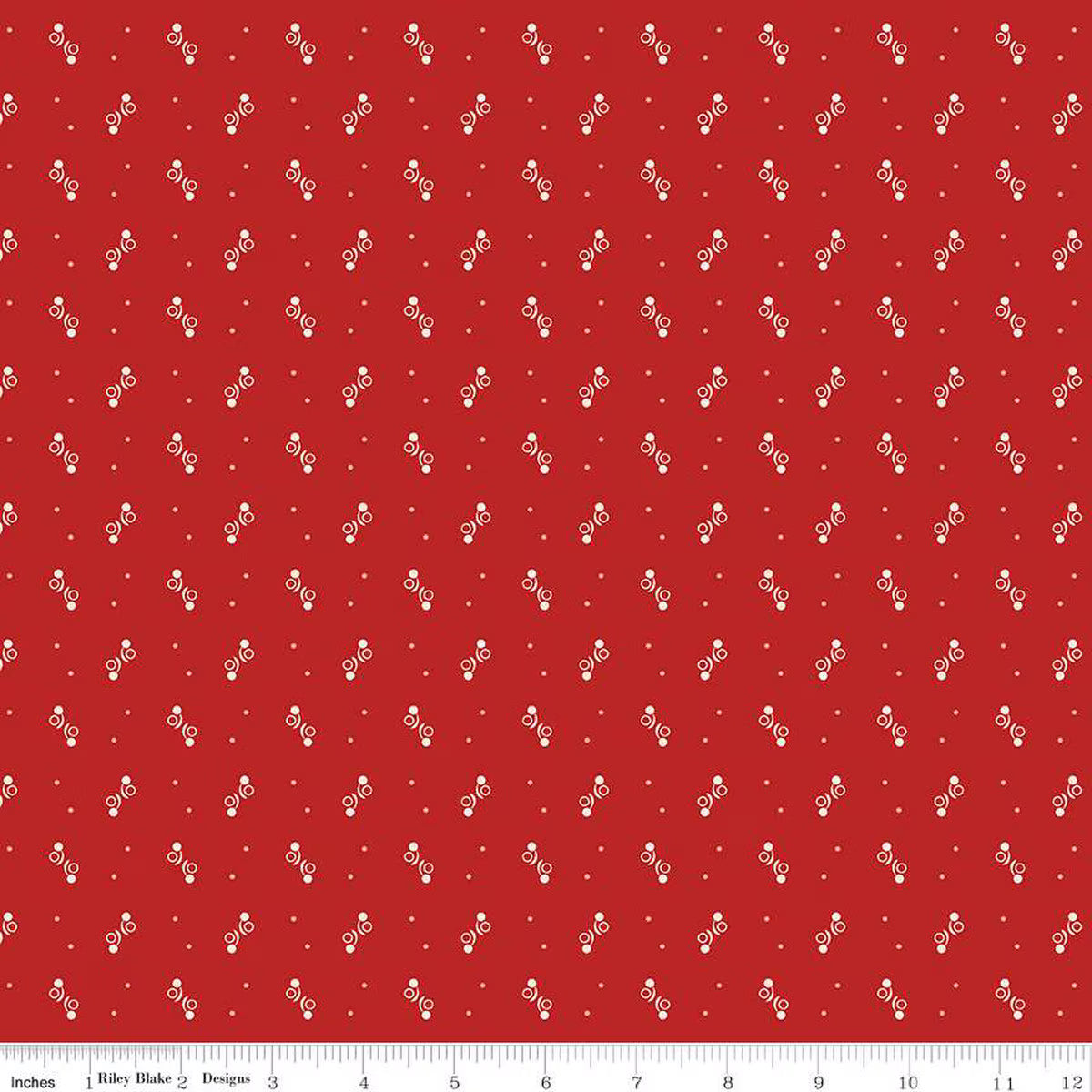 Gentler Times – Cotton Fabric – Ditty - Schoolhouse