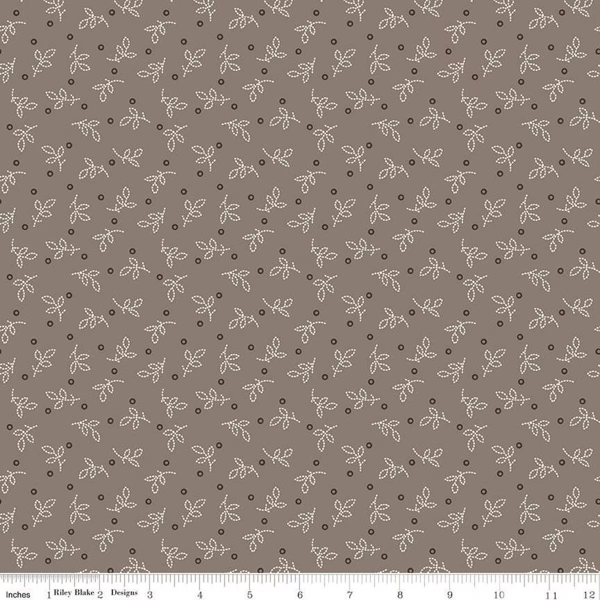 Gentler Times – Cotton Fabric – Pleasant - Pebble