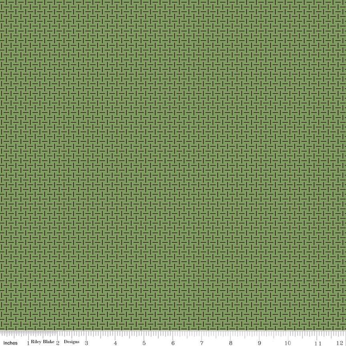 Gentler Times – Cotton Fabric – Splendid - Basil