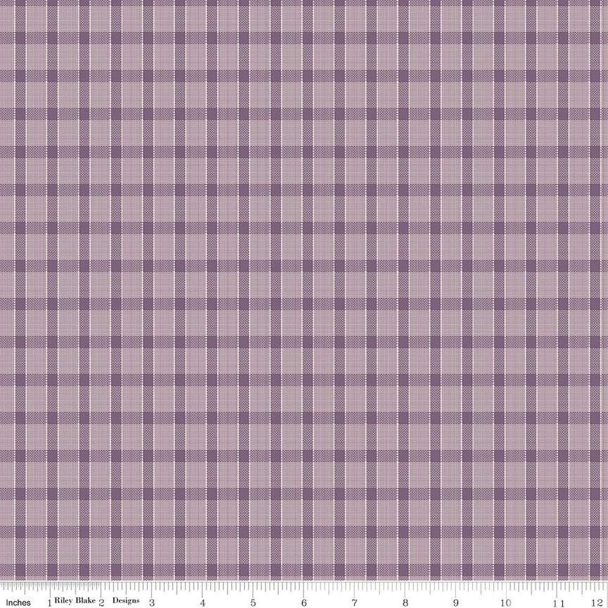 Gentler Times – Cotton Fabric – Whippersnapper - Plum