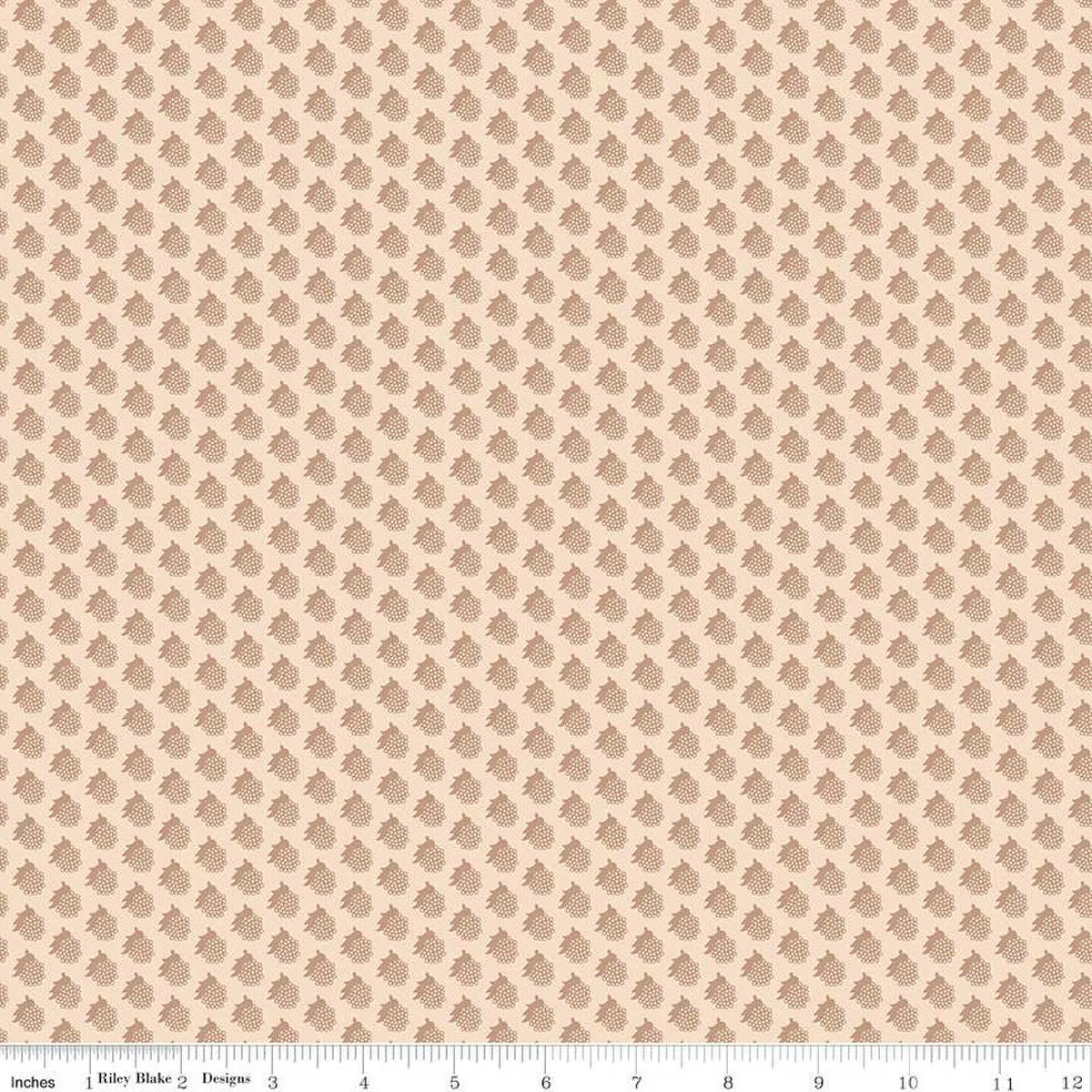 Emma – Quilting Cotton Fabric – Dr. Hughes - Tan