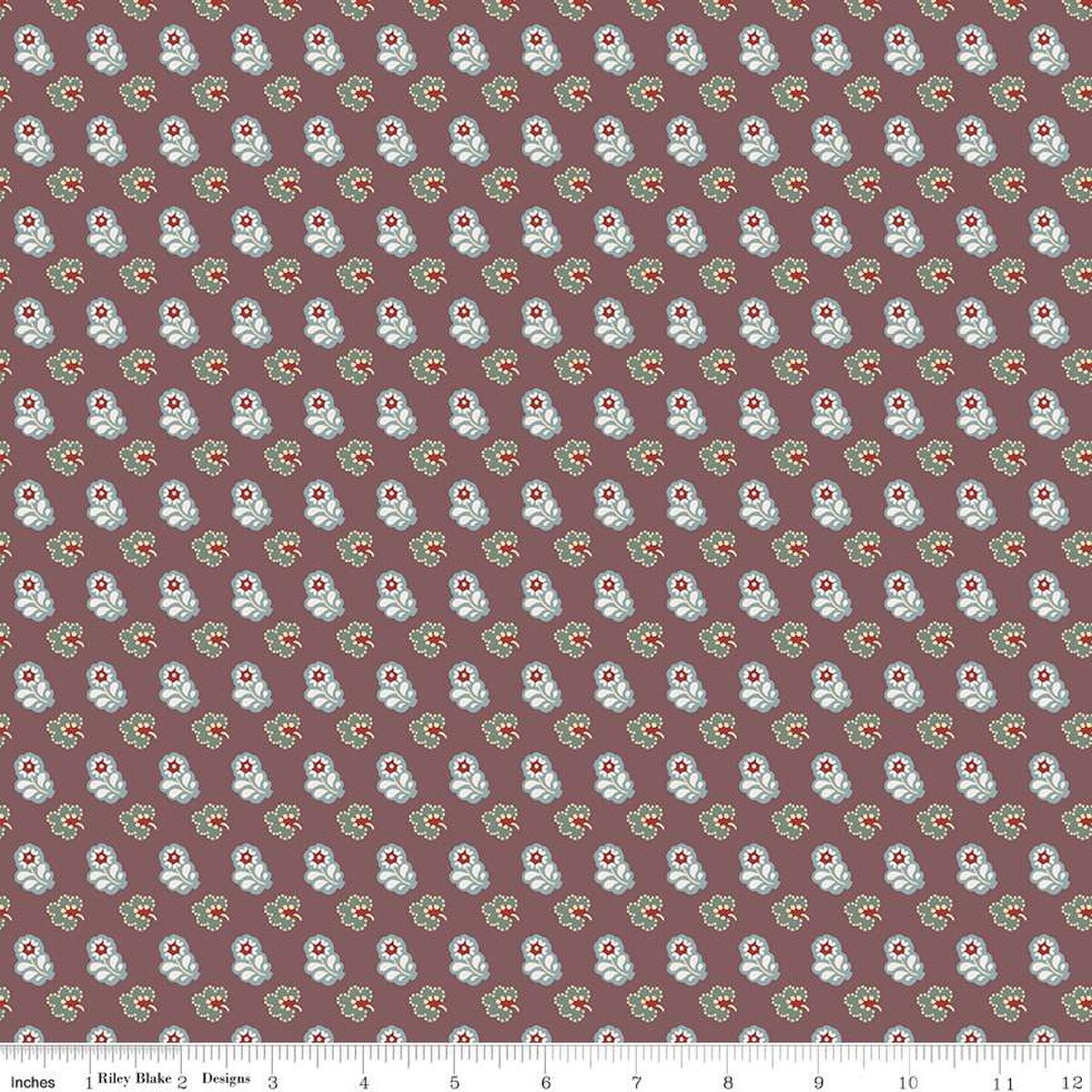 Emma – Quilting Cotton Fabric – Mr. Elton - Brown