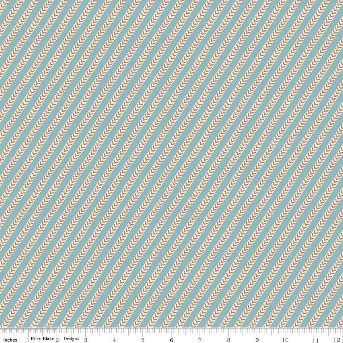 Emma – Quilting Cotton Fabric – The Dixons - Teal
