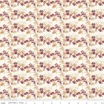 Evening on the Prairie - Quilting Cotton Fabric - Berries - Cream
