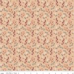 Evening on the Prairie - Quilting Cotton Fabric - Autumn Floral - Beige