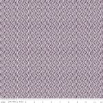 Evening on the Prairie - Quilting Cotton Fabric - Geo Leaves - Purple