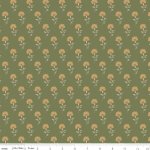 Threads of Grace - Quilting Cotton Fabric - Flora - Green