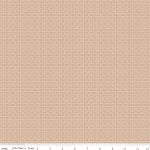 Threads of Grace - Quilting Cotton Fabric - Criss Cross - Sand
