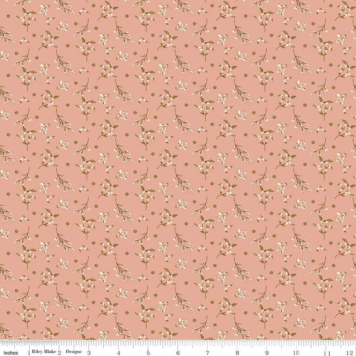 Morning Latte – Quilting Cotton Fabric – Berries - Pink