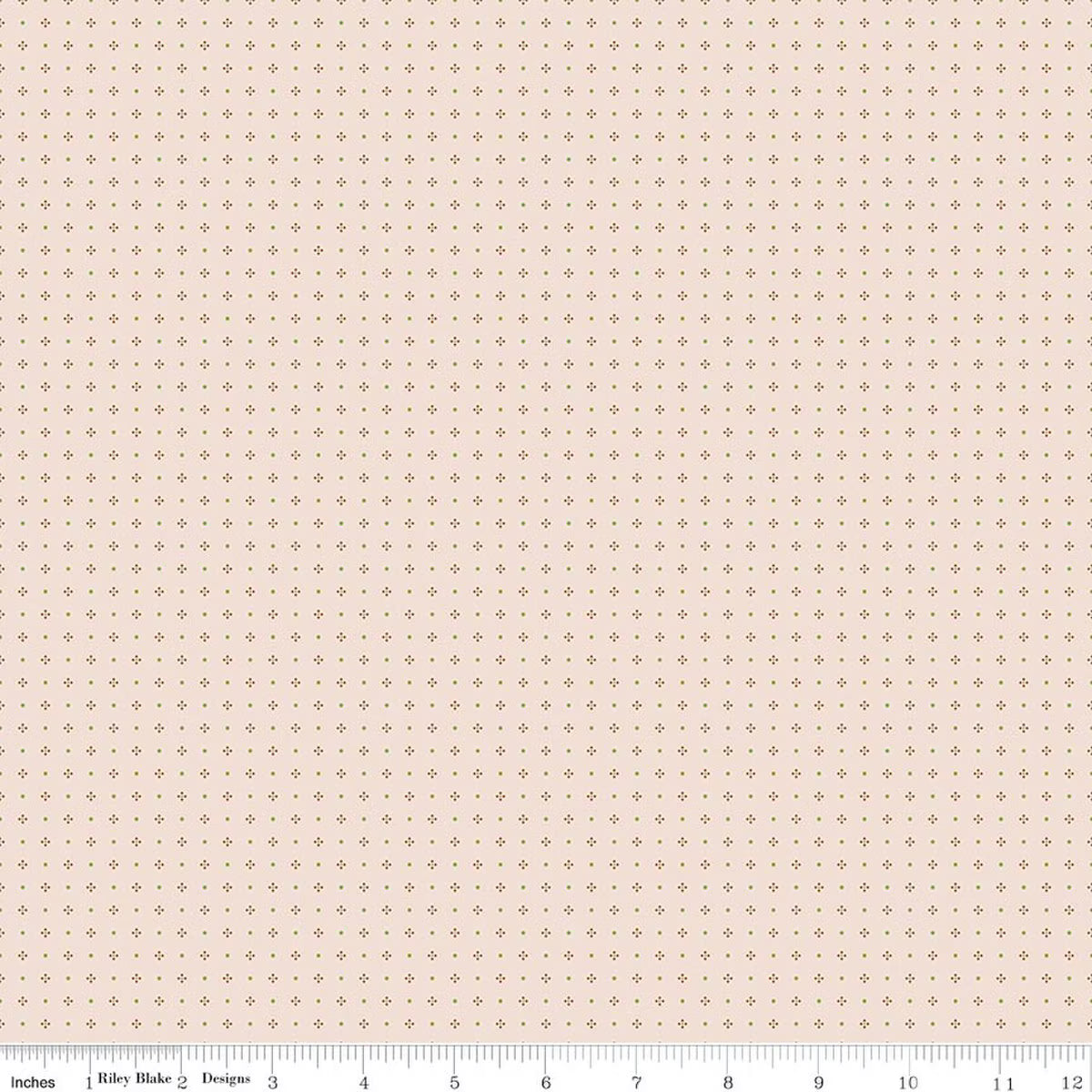 Farmer's Daughter – Quilting Cotton Background – Calico - Maple