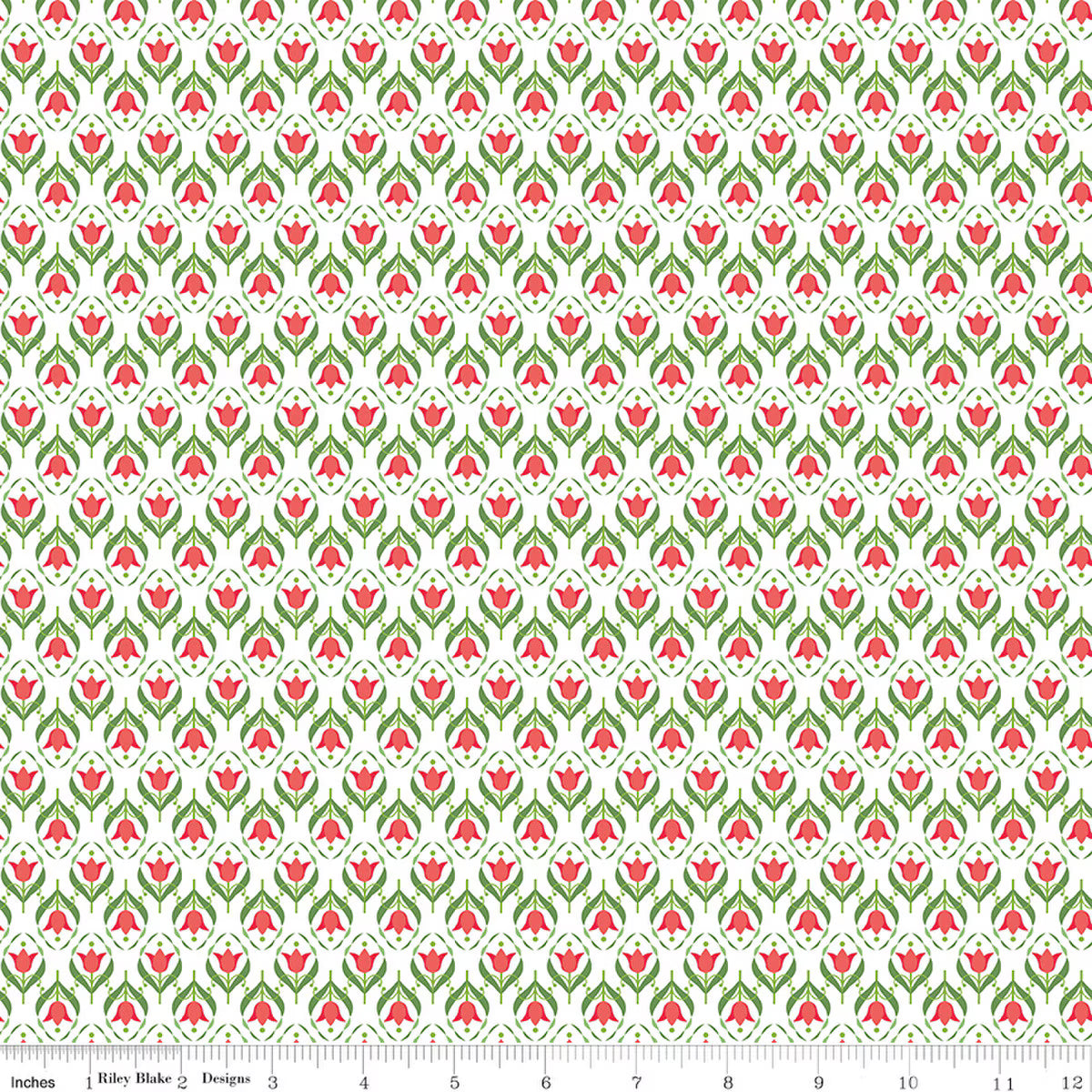 Front Porch - Quilting Cotton Fabric - Medallions - White