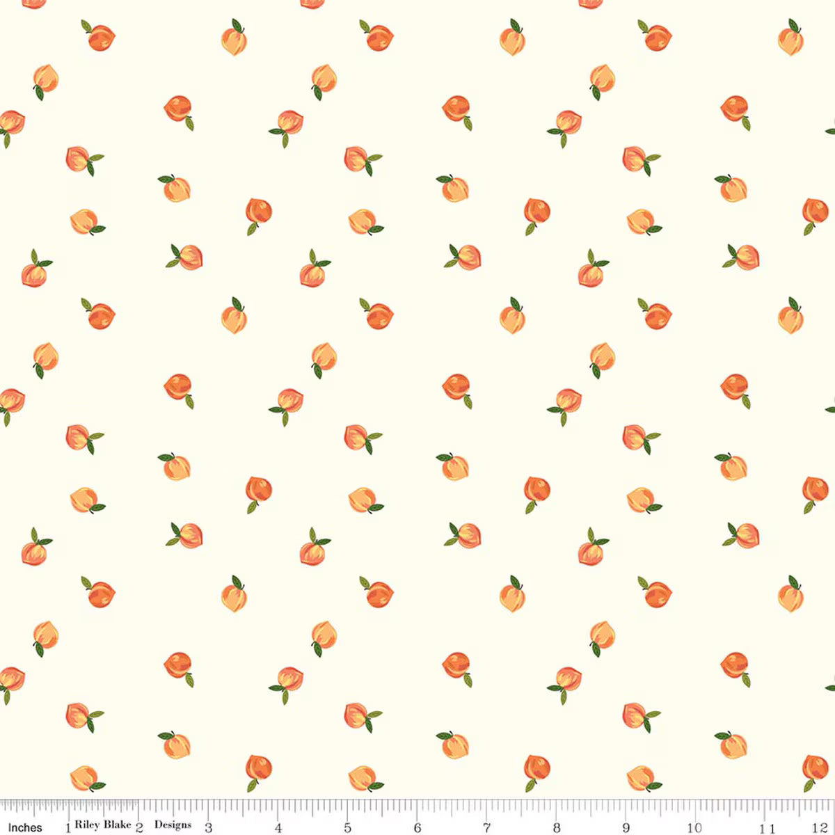 Southern Charm - Quilting Cotton Fabric - Peaches - Cloud
