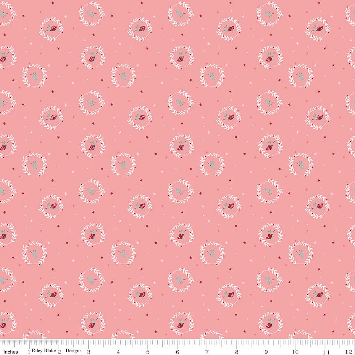Nutcracker Tradition - Quilting Cotton Fabric - Christmas Mice - Sugar