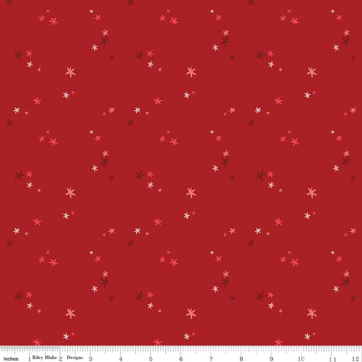 Nutcracker Tradition - Quilting Cotton Fabric - Christmas Magic - Berry