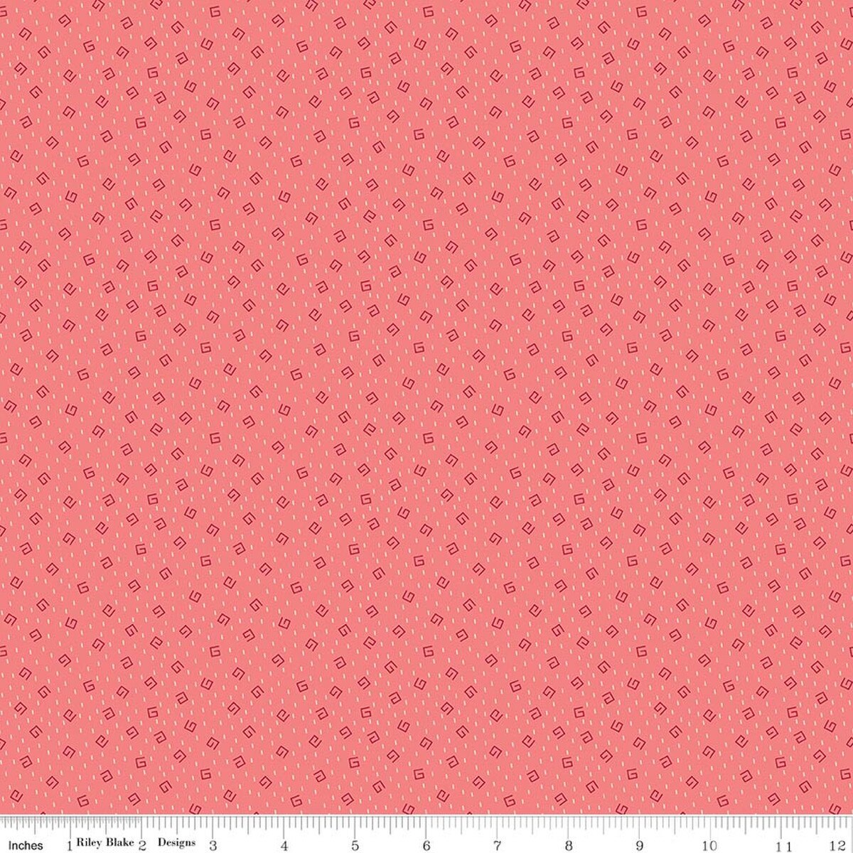 Baked With Love - Quilting Cotton Fabric - Comfort - Lipstick