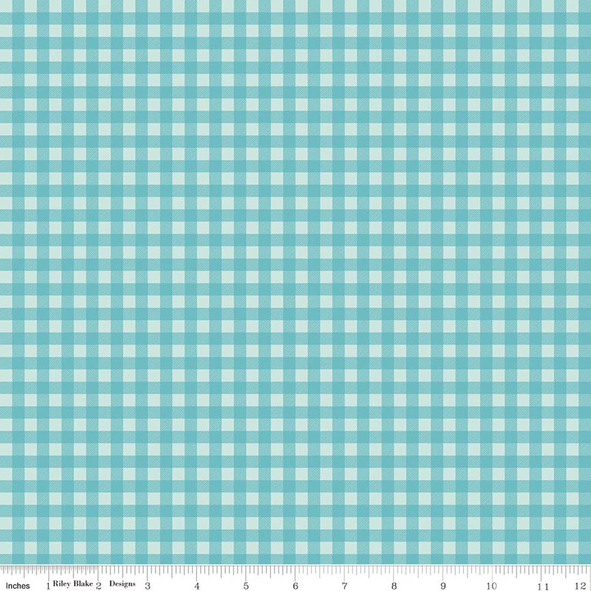 A Perfect Winter - Quilting Cotton Fabric - Plaid - Blue