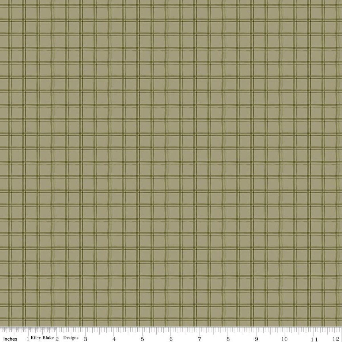 Worth Repeating - Quilting Cotton Fabric - Plaid - Willow