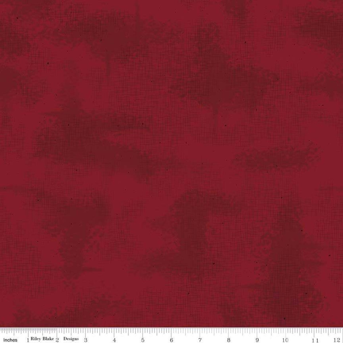 Shabby – Quilting Cotton Fabric - Brick - Red