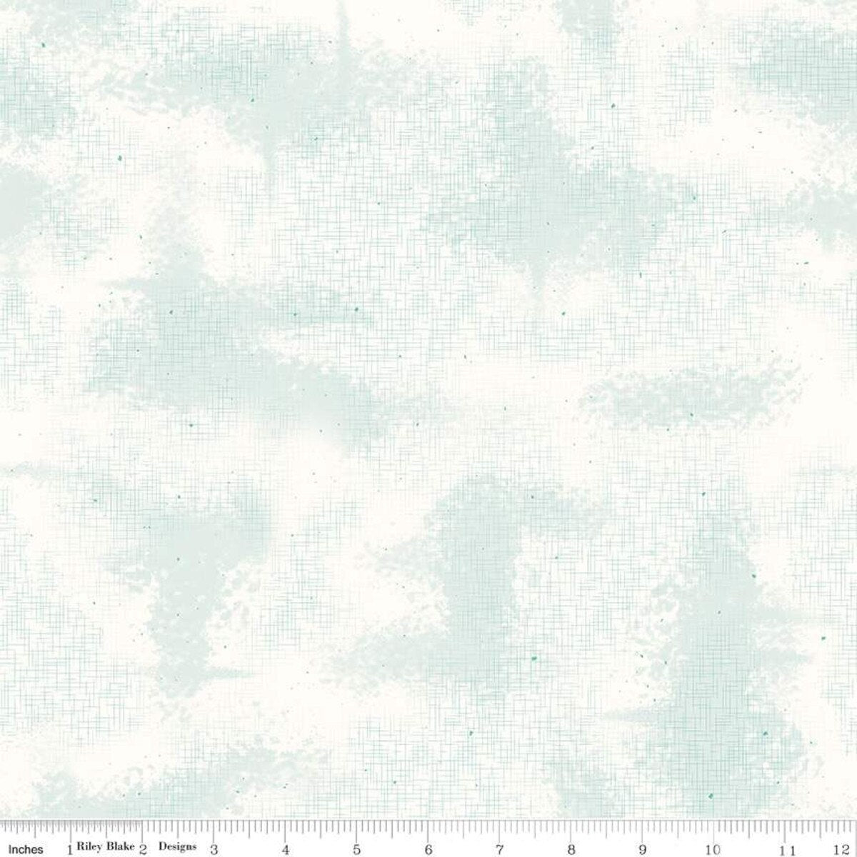 Shabby – Quilting Cotton Fabric - Cottage Cloud - Blue