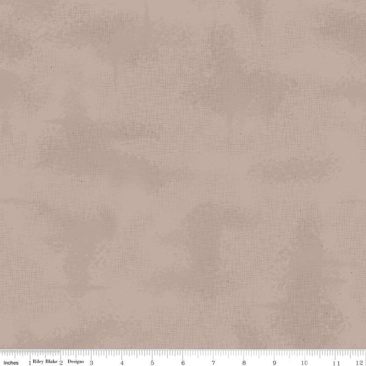 Shabby – Quilting Cotton Fabric - Pewter - Brown
