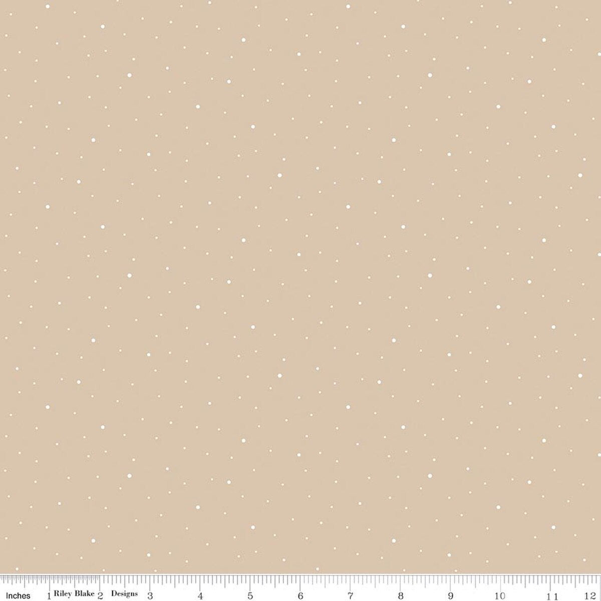 Dapple Dot - Quilting Cotton Fabric - Beach